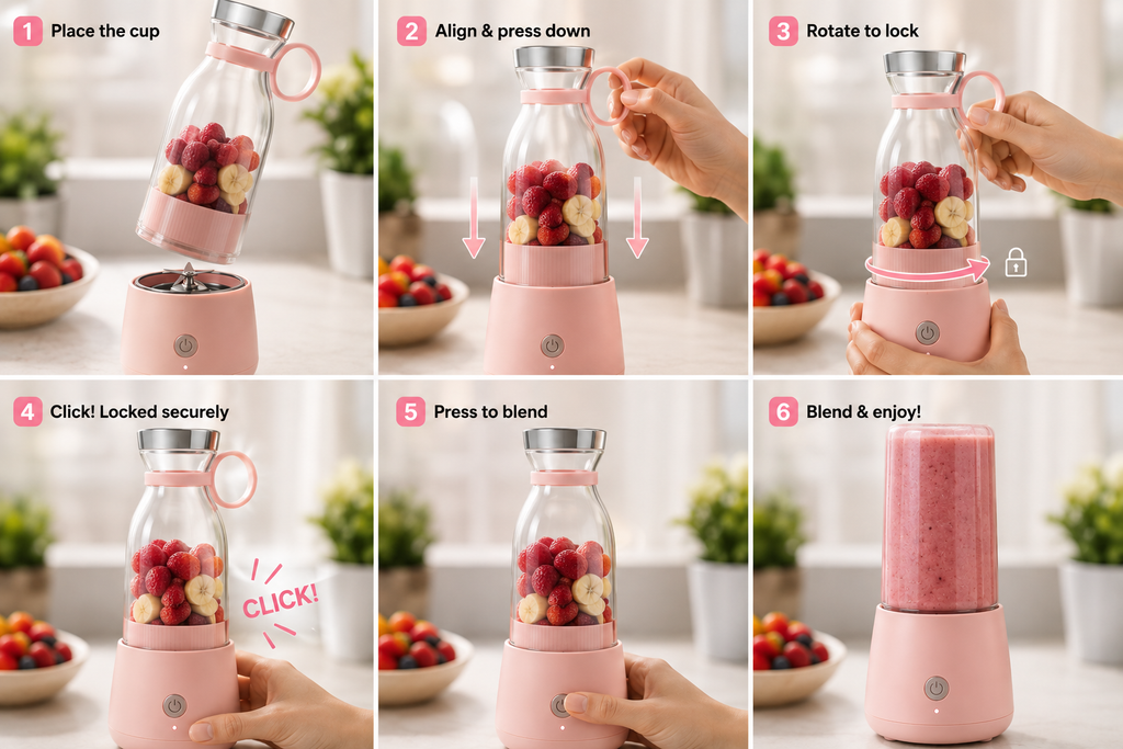 Mini Juicer Blender