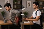 Posture Corrector Free Size Designed to provide exceptional Back Straight And Shoulder Support Belt
