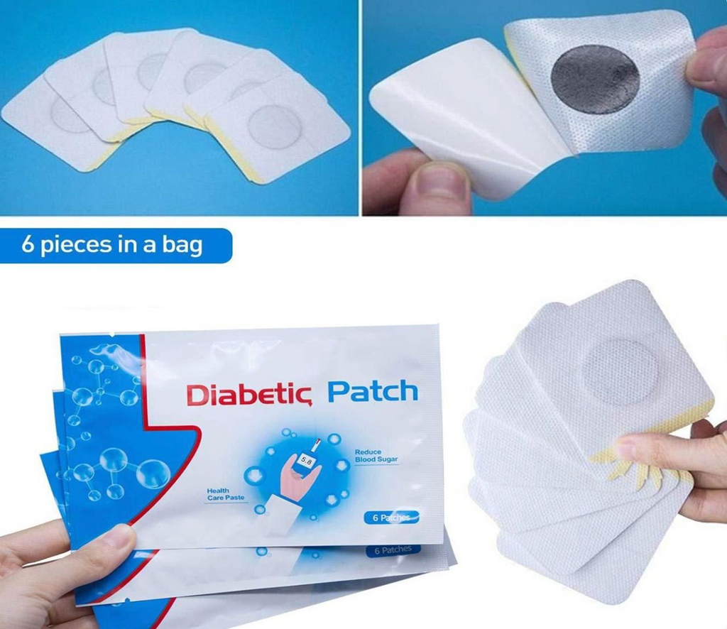 Diabetic Patch Sensor, Natural Blood Sugar Support, Transdermal Patches for Glucose Management, Body Pads, Pure Natural Body Sticker, Self-Adhesive Pads (Pack of 1)
