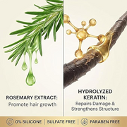 Rosemary Keratin Hair Shampoo